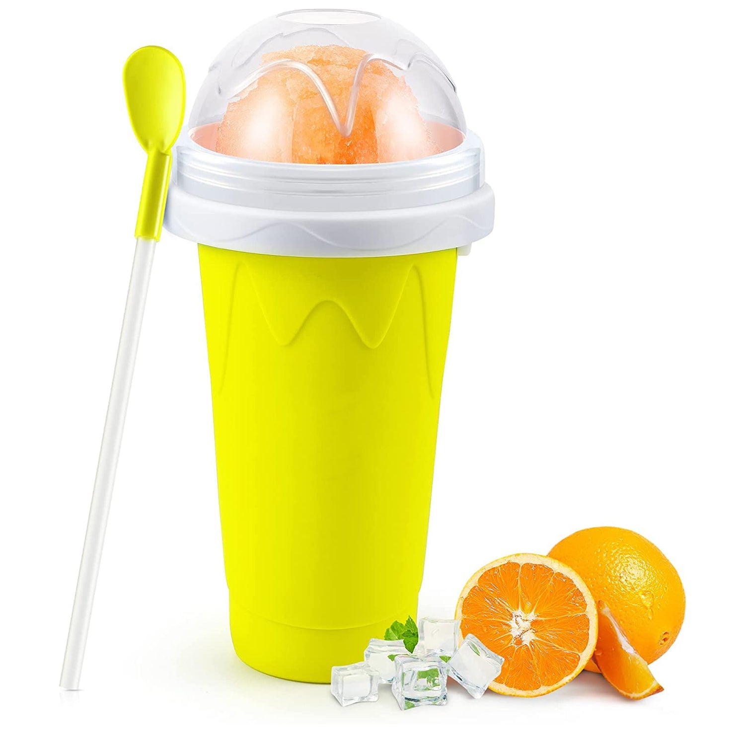 Smoothies Maker Cup Magic Quick Frozen Smoothies Cup Cooling Cup Double Layer Squeeze Cup Slushy Maker (1 Pc) Smoothies Maker Cup Magic Quick Frozen Smoothies Cup Cooling Cup Double Layer Squeeze Cup Slushy Maker (1 Pc)